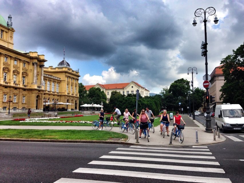 Best of Zagreb: 4-Hour Cycling Tour - Upper Town Riding: Bloody Bridge and Stone Gate with Real Explanations
