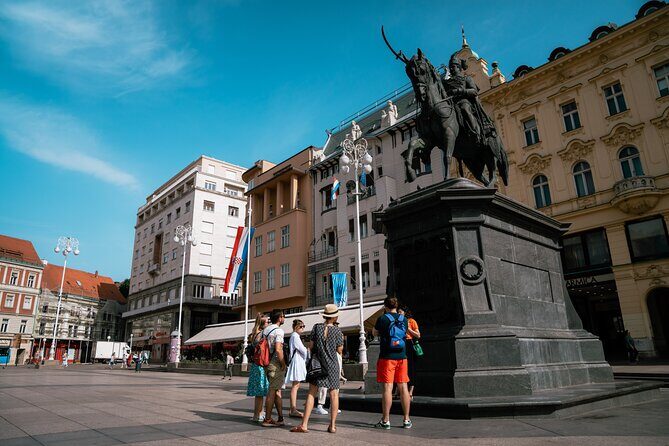 Best of Zagreb with the WW2 Tunnels - Ban Jelačić Square to the Cathedral: Your Zagreb Ground Zero