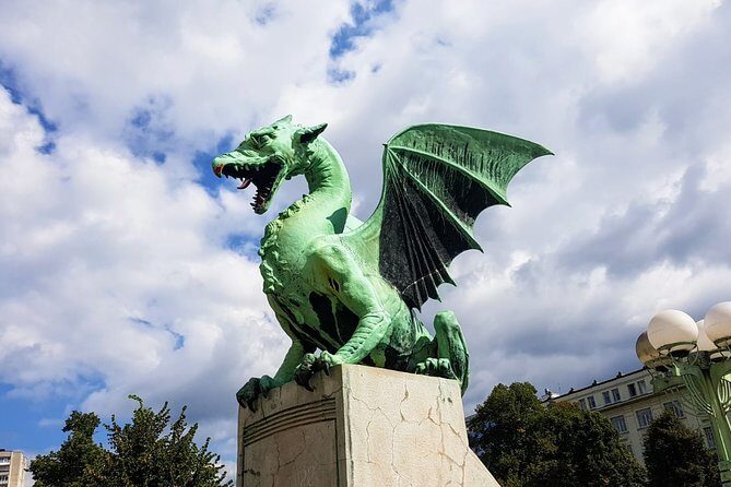 Magical Lake Bled and Ljubljana Private Tour from Zagreb - Dragon Bridge, St. Nicholas Cathedral, and Preseren Square photo time
