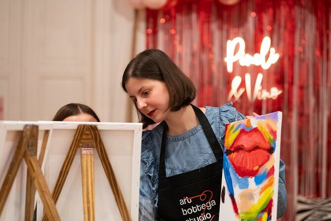 Painting party at Art Bottega - Paint & Wine Studio in Zagreb - Price and Value: What $44.41 Actually Covers