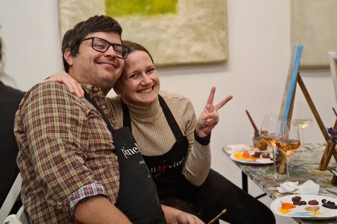Painting party at Art Bottega - Paint & Wine Studio in Zagreb - Who Should Book It (and Who Might Want a Different Evening)
