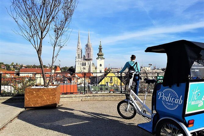 Private Zagreb Pedicab Tour - Croatian National Theatre area: culture plus local stories