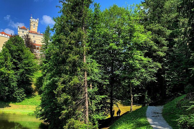 Trakošćan Castle & Varaždin - Private tour from Zagreb - Stop 1: Trakošćan Castle museum floors and romantic grounds