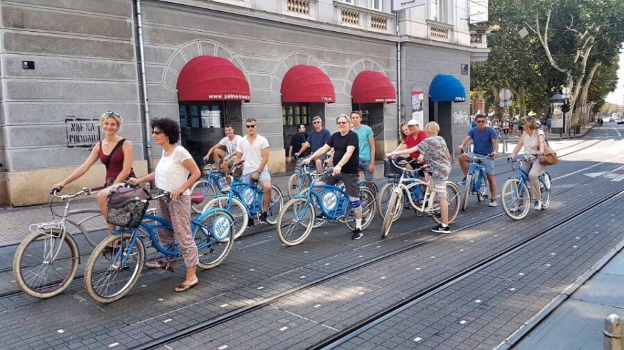 Zagreb: 2.5-Hour Highlights Bike Tour - Croatian National Theatre and State Archives: power buildings you can feel