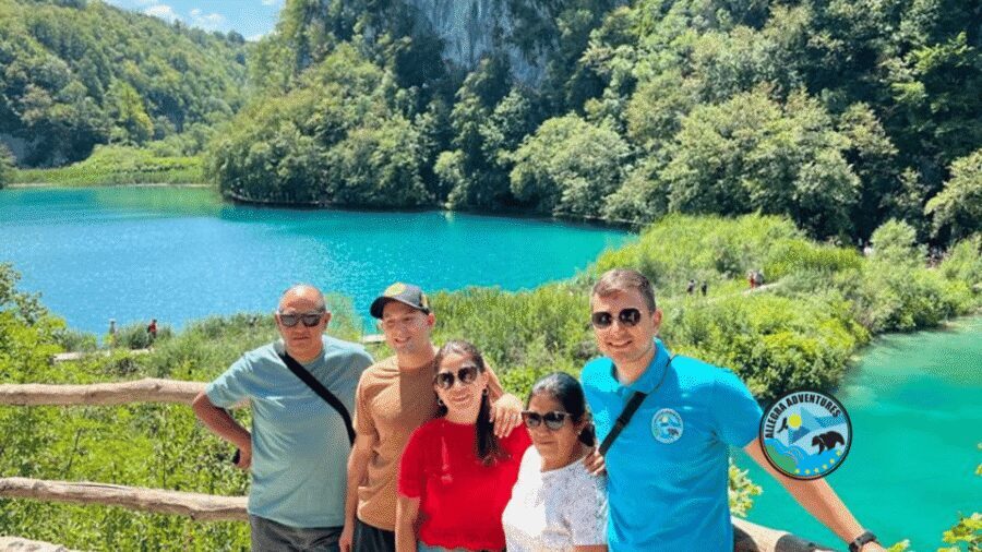 Zagreb: Plitvice With Secured Tickets, Boat And Train Ride - The Port and the Short Boat Ride to the Upper Lakes