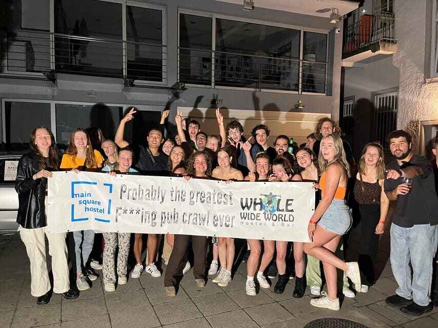 Zagreb: Pub Crawl, 1-Hour of Unlimited Drinks, & Club Entry - Price and value: why $34 can work (if you drink)