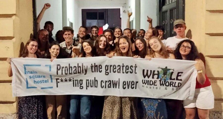 Zagreb: Pub Crawl, 1-Hour of Unlimited Drinks, & Club Entry - Why the drinking games matter more than the open bar