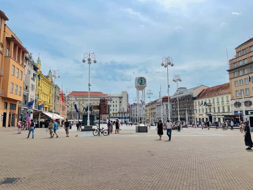Zagreb: Small Group Walking Tour City Center and WW2 Tunnels - St Mark’s Church, the Museum of Broken Relationships, and the “Postcard Roof”