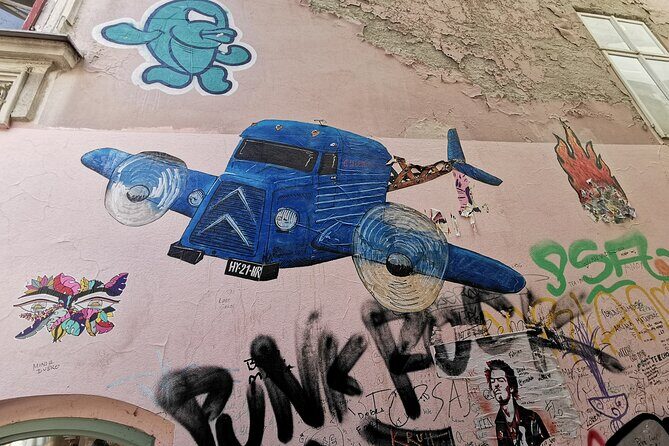 Zagreb Street Art Private Walking Tour with a Local Artist - Stop 5: Držićeva and the Atelier visit—where street art becomes craft