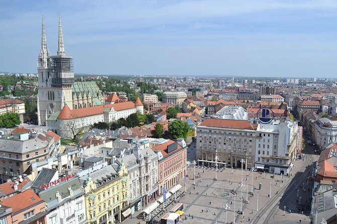 Zagreb Unveiled: Private walking tour with a local guide - Cathedral of Zagreb: the tallest landmark moment